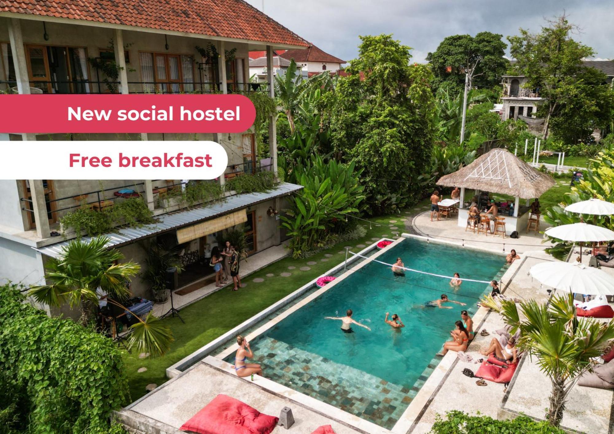 Sepeda Hostel Canggu Exterior foto