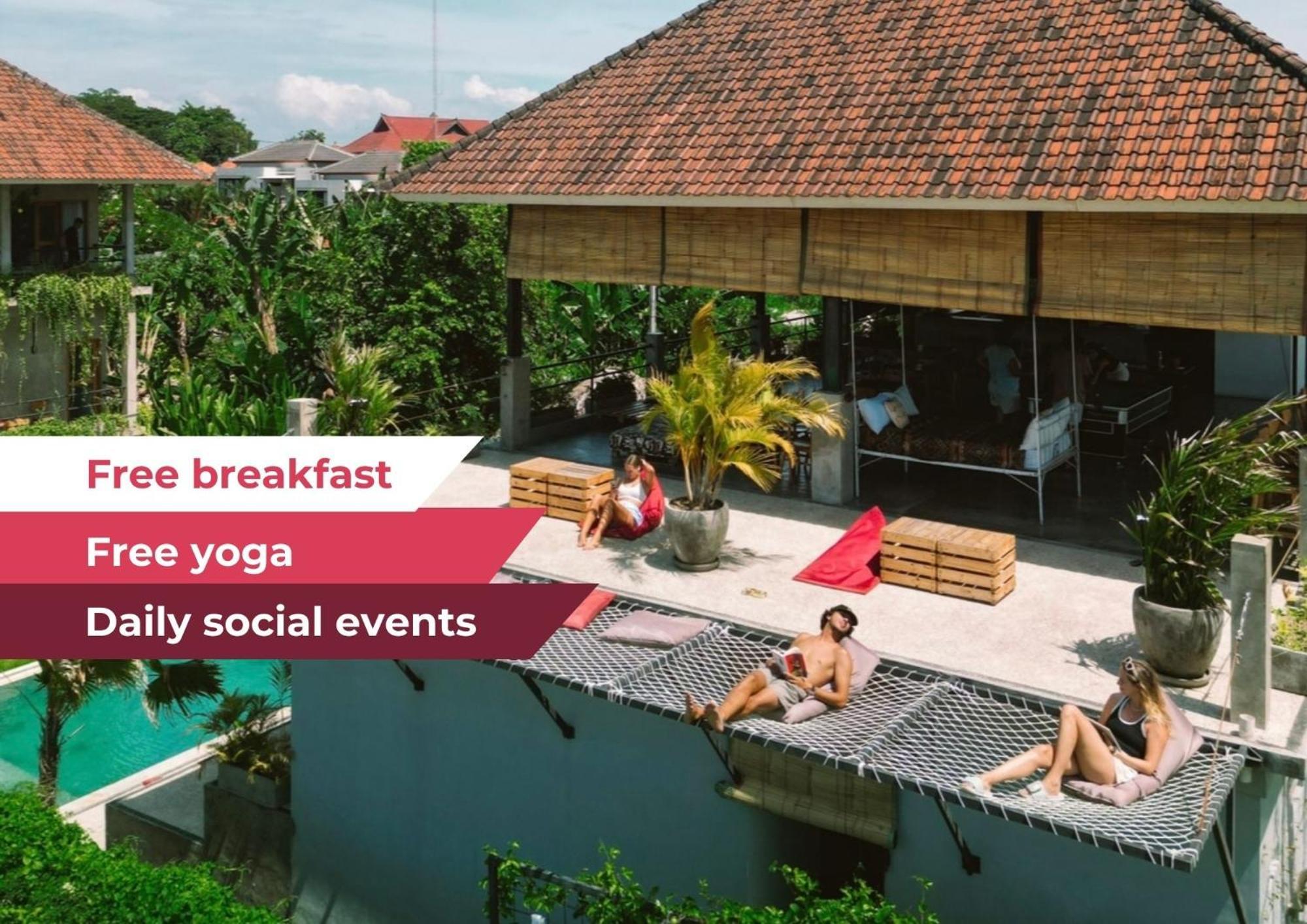 Sepeda Hostel Canggu Exterior foto